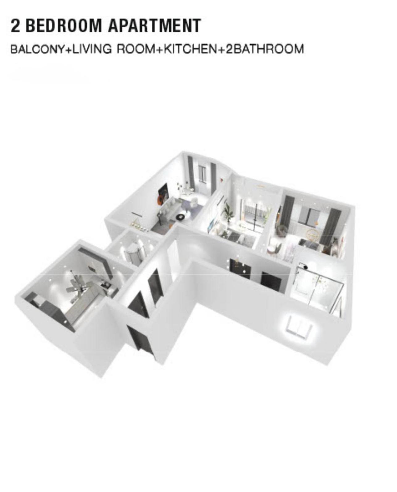 Luxury Two Bedroom Spacious Brand New Apartment Ajman